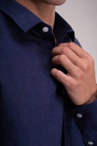 Linho Azul Marinho - Imagem 6